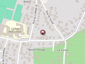 Carte de Fb Platrerie à Saint-loubès