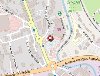 Carte de Sylvie Coiffure à Aurillac