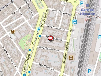 Carte de Merlin Décoration à Libourne