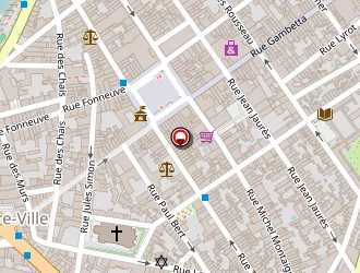 Carte de La Renaissance à Libourne