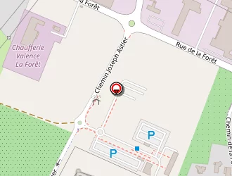 Carte de Centre Pénitentiaire Valence à Valence