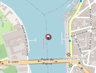 Carte de Ccedi à Arveyres