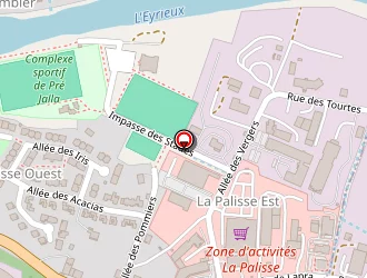 Carte de Orthotec à Cheylard (le)