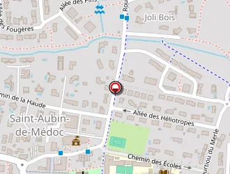 Carte de Moufflet à Saint-aubin-de-médoc