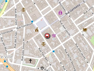 Carte de Espace Couture à Libourne