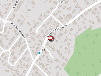 Carte de Delmas Ventil à Izon