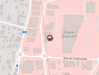 Carte de Poujade à Carbon-blanc