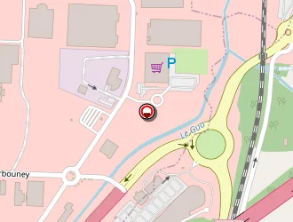 Carte de Alu Préférence à Carbon-blanc