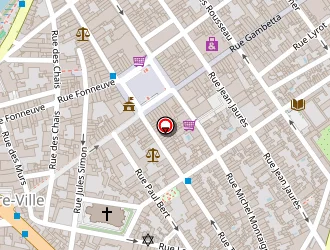 Carte de Tribunal De Grande Instance (tgi) à Libourne