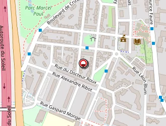 Carte de Pottier Candie à Valence