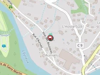 Carte de Chomarat à Cheylard (le)