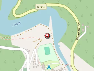 Carte de Circuit De Randonnée à Saint-préjet-d'allier