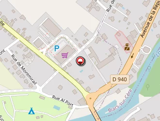 Carte de L.b. Media à Bretenoux