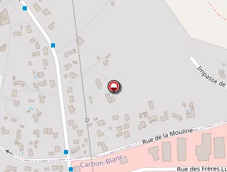 Carte de Aximum à Carbon-blanc