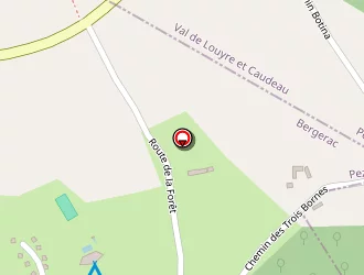 Carte de Camping La Forêt à Pezuls