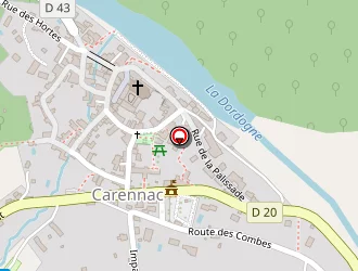 Carte de Ecole Communale à Carennac