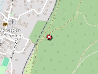 Carte de Godefroy Suzy à Monestier-de-clermont