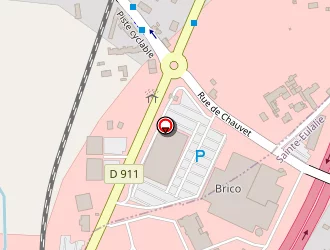 Carte de La Pataterie à Ambarès-et-lagrave