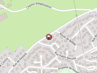 Carte de Terrain De Pétanque De Belbex à Aurillac