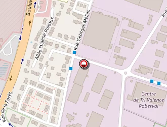 Carte de Eovi Services Et Soins à Valence