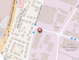 Carte de Eovi Services Et Soins à Valence