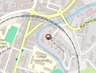 Carte de Centre De Secours Principal à Aurillac