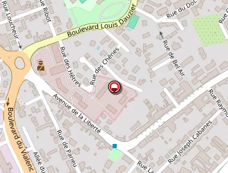 Carte de Lavergne Lazare à Aurillac