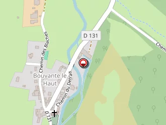 Carte de La Jacine Centre Vacances à Bouvante