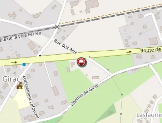 Carte de Delmas à Girac