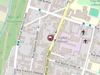 Carte de Locaux Rock à Valence