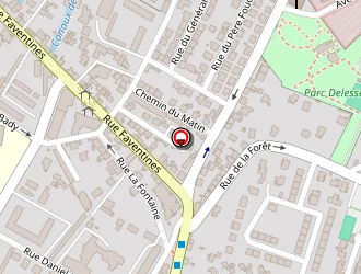 Carte de La Maisonnette De Valence à Valence