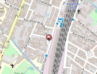 Carte de Espace Bien Etre Et Harmonie à Valence