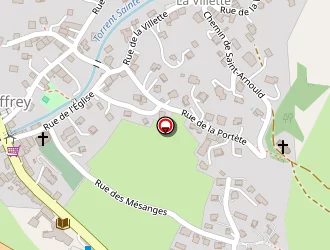 Carte de Bordet André à Saint-chaffrey