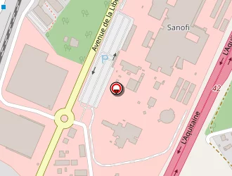 Carte de Sisca à Ambarès-et-lagrave