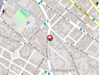 Carte de Corine Coiffure à Valence