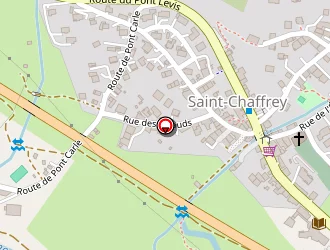 Carte de Plateau E.p.s. à Saint-chaffrey