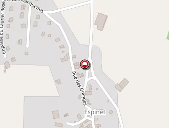 Carte de Plage D'espinet à Saint-gérons