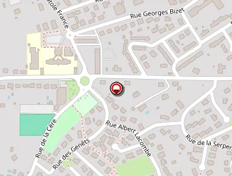 Carte de Lanes Danielle à Biars-sur-cère