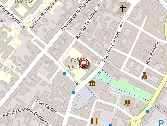 Carte de Centre Communal D Action Sociale (c.c.a.s.) à Aurillac