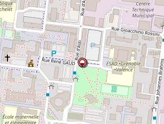 Carte de Etablissement Boisset à Valence