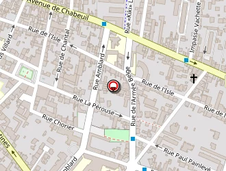 Carte de Lycée Professionnel Amblard (lp) à Valence