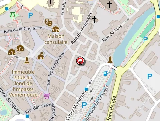 Carte de Delprat Librairie à Aurillac