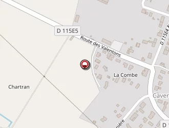 Carte de Ccjardins à Saint-loubès