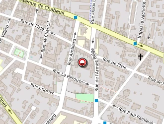 Carte de Centre Social Protestant à Valence