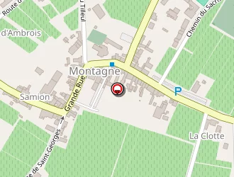 Carte de Bernard Corine à Montagne