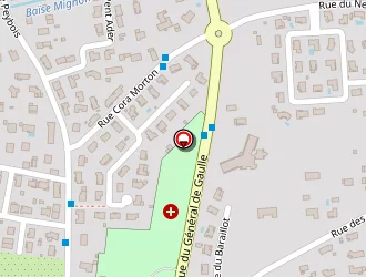 Carte de Beaumé à Blanquefort