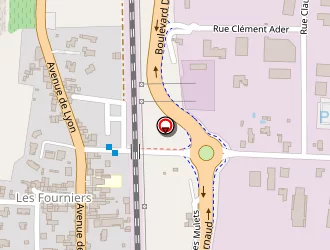 Carte de Ecole Catholique Sainte-eulalie à Guilherand-granges