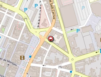 Carte de Le Plaza à Valence