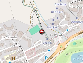 Carte de Spar à Montgenèvre