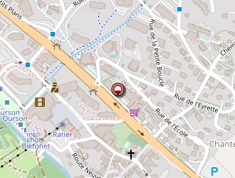 Carte de Le 34 à Saint-chaffrey